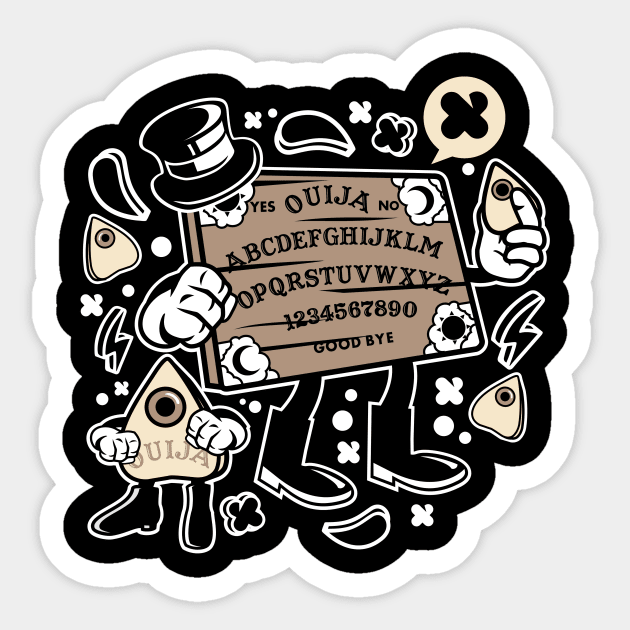 Spiritualist beliefs Sticker by Superfunky